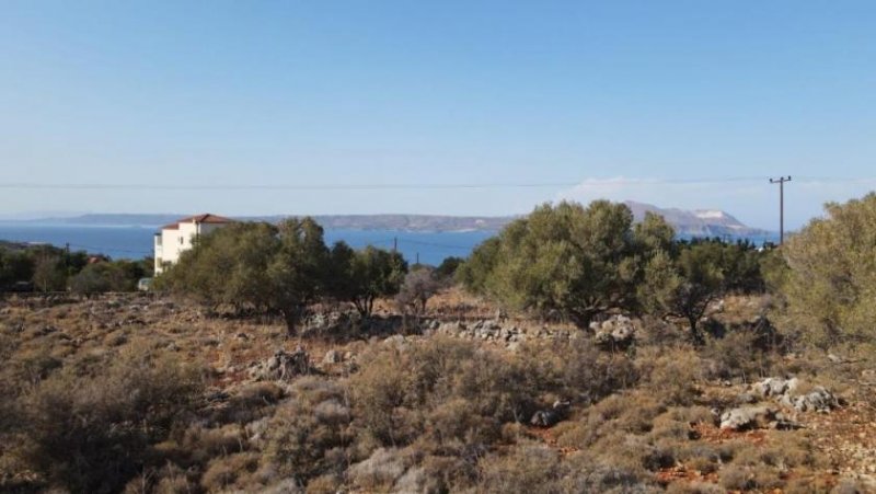 Kokkino Chorio Kreta, Kokkino Chorio: Grundstück in fantastischer Lage zum Verkauf in Kokkino Chorio mit Baugenehmigung Grundstück kaufen